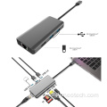 Estación de acoplamiento Multiport 8-in-1 USB-C Multiport